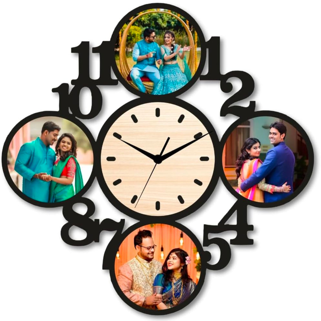 Personalised Premium Clock 4 images
