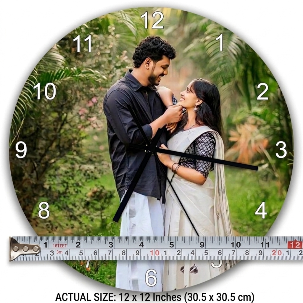 Personalised Premium Clock single Image