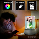 3d Crystal Single Face with Light