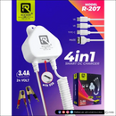 Rockers 4in1 Smart Dc Charger 3.4amp Fast
