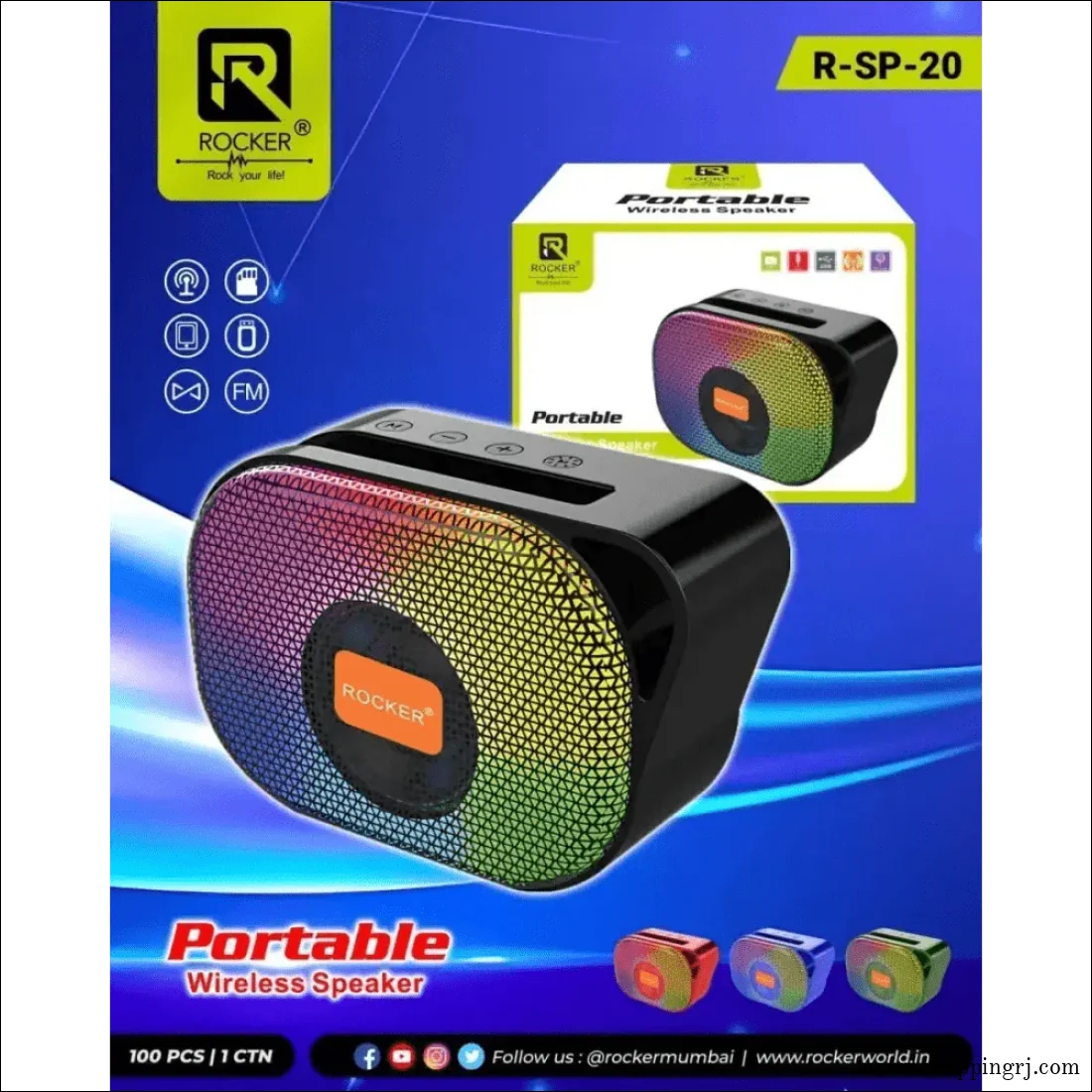 Rockers sp-20 bluetooth speaker