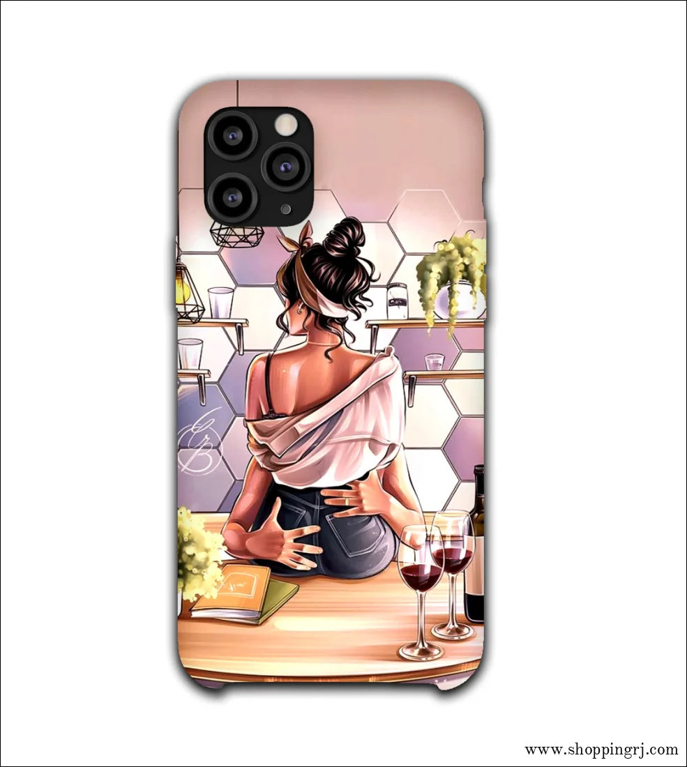 Romance with girl mobile covers RJ1692