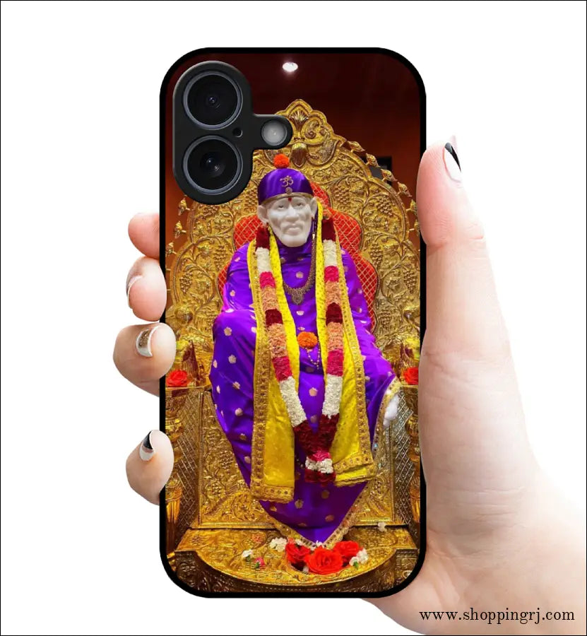 SAI BABA GLOSSY MOBILE CASE ON1