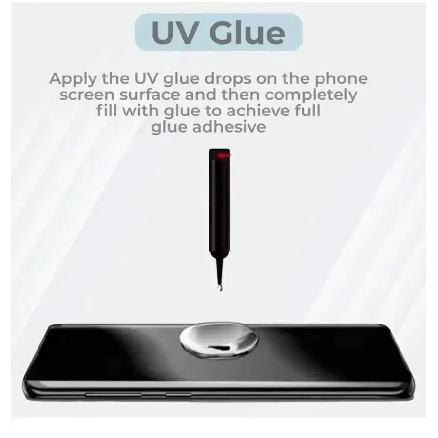 SAMSUNG Curved type UV Tempered Glass - UV tempered glass - Curved glassRJ mobiles and accessories ThoothukudiFull glass
