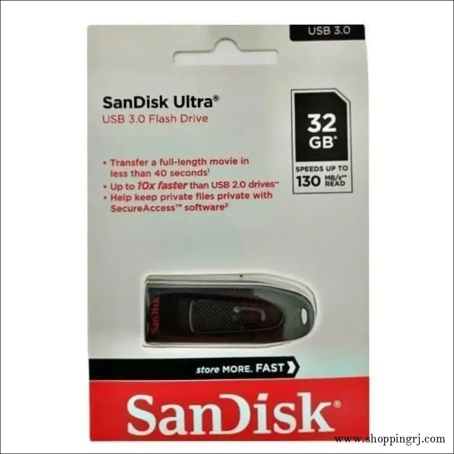 SanDisk Ultra USB 3.0 Flash Drive 32GB