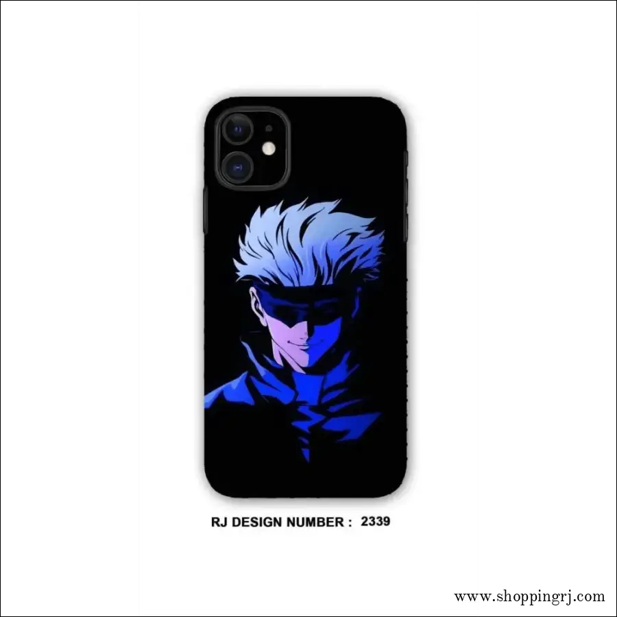 Satoru Gojo Blue Black Anime Mobile Skins Rj2339 Anime Mobile Wrapping - Mobile