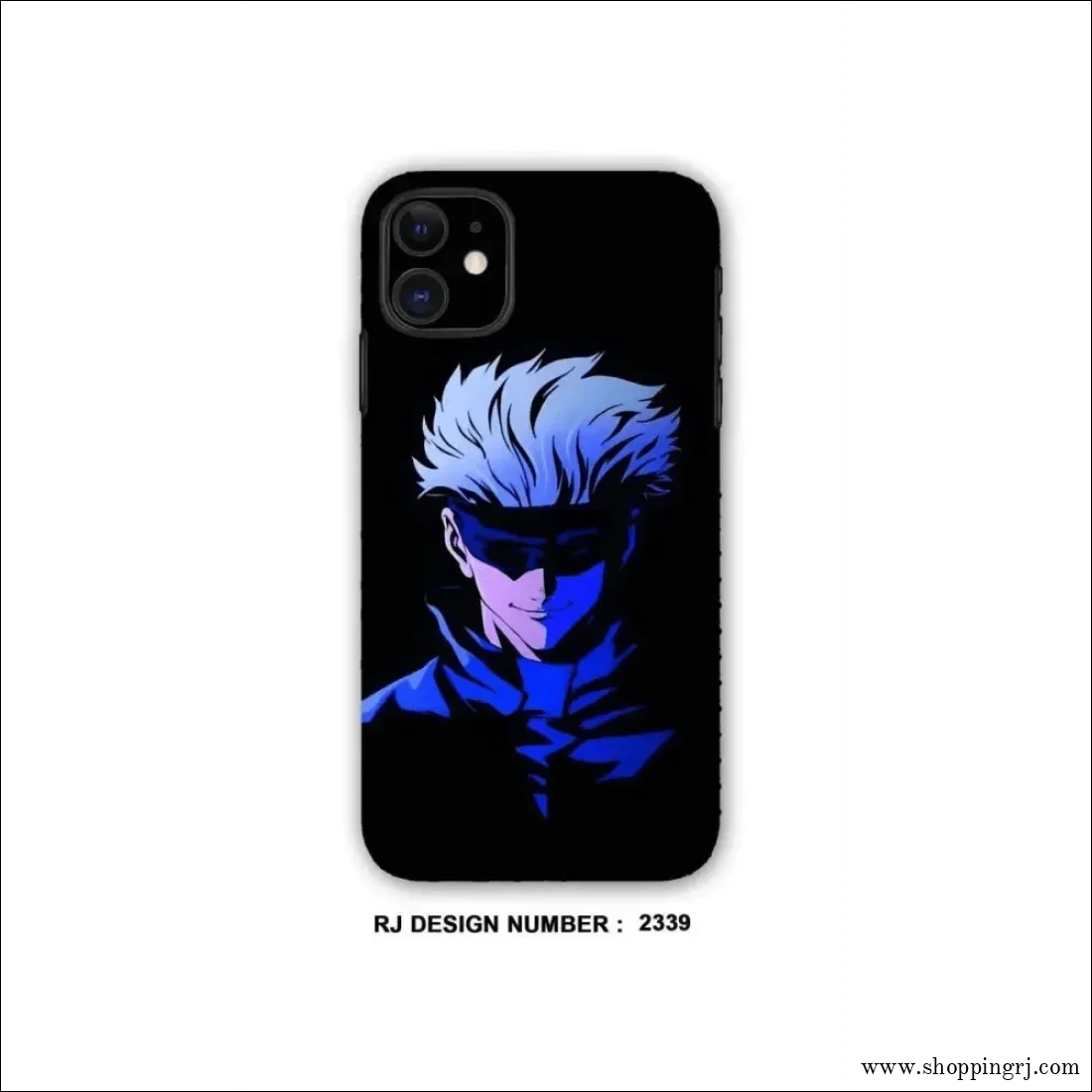 SATORU GOJO BLUE BLACK anime mobile skins RJ2339, ANIME MOBILE WRAPPING