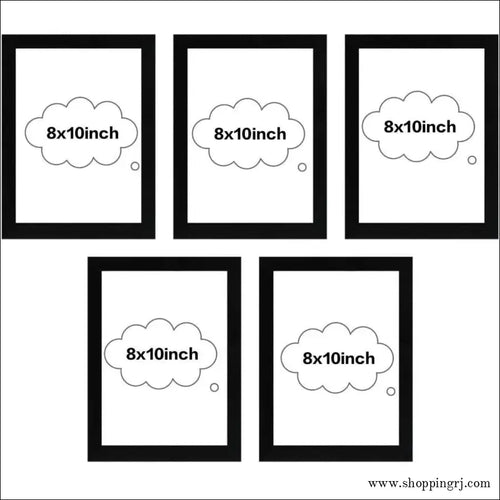 Shopping Rj’s Combo of 5 Photo Frames, - 8inch*10inch>5 Pcs