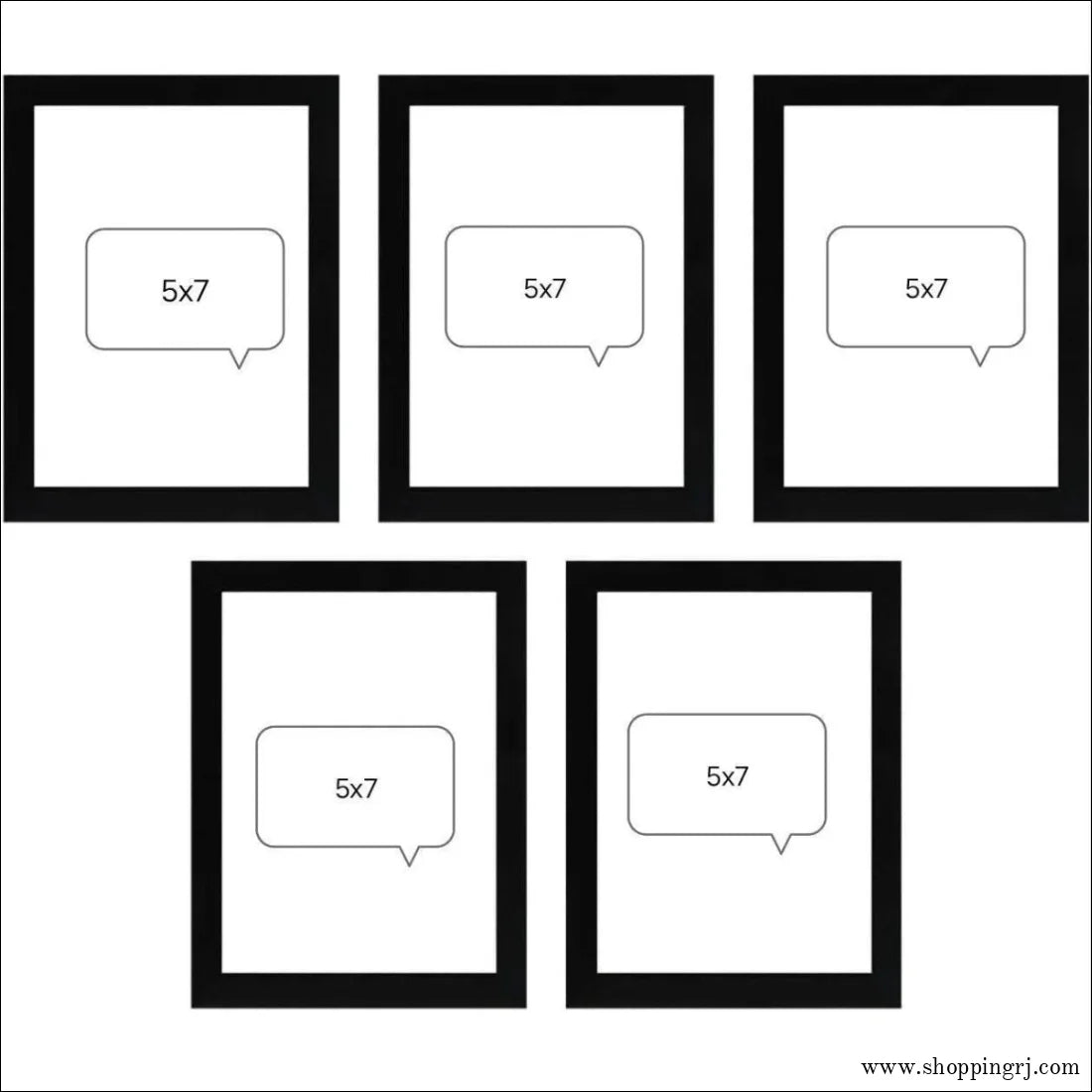 SHOPPING RJ's Combo Of 5 Photo Frames, - Photo framesRJ mobiles and accessories Thoothukudi