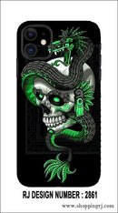 Skull Dragon Mobile Skin - Mobile Skins