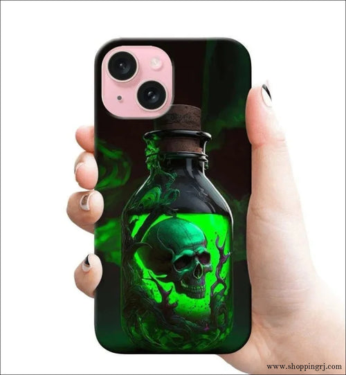 Skull in Bottle RJ 2545 PLASTIC HARD CASES - Mobile covers - Hard casesMobile coversmobile cover