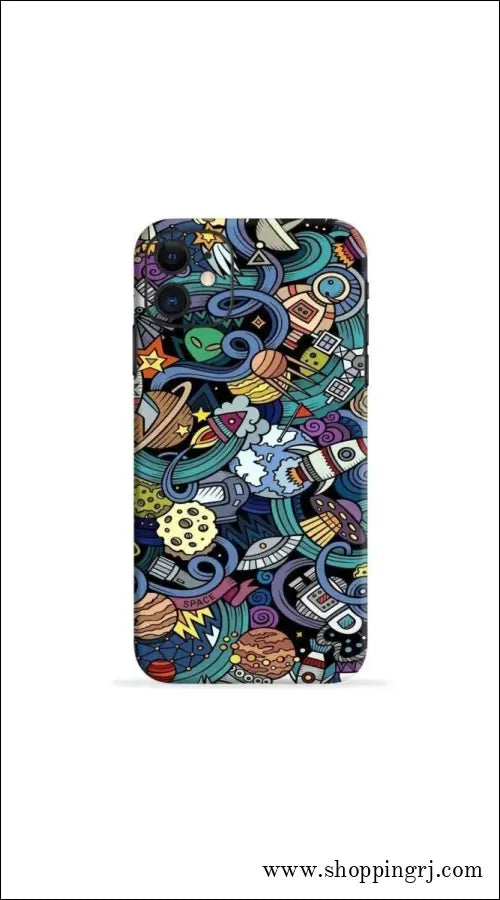 Space Abstract Mobile Skin