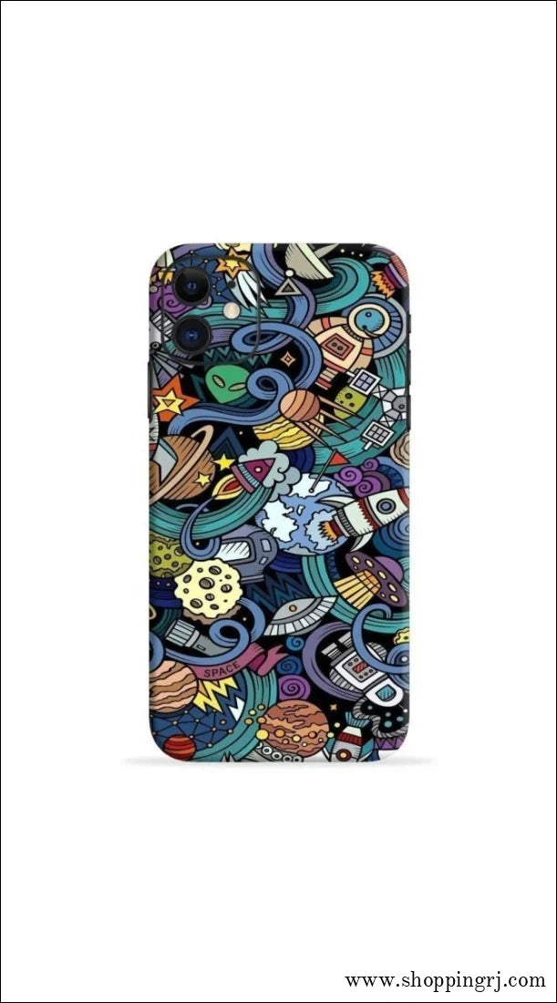 Space Abstract Mobile Skin