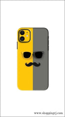 Sunglasses with Mustache Back Skin Wrap - Mobile Skins