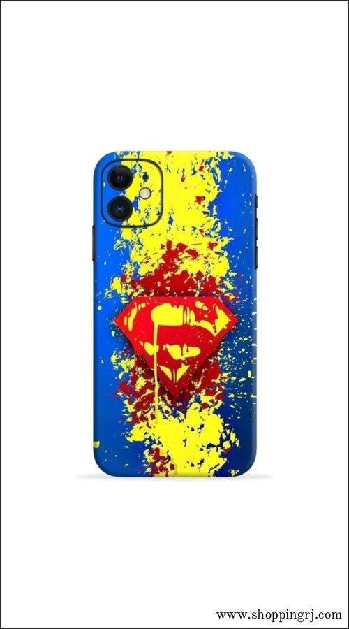 Superman01 logo Mobile Skin - Mobile skins - Mobile skinsNew arrivalMobile's back sticker