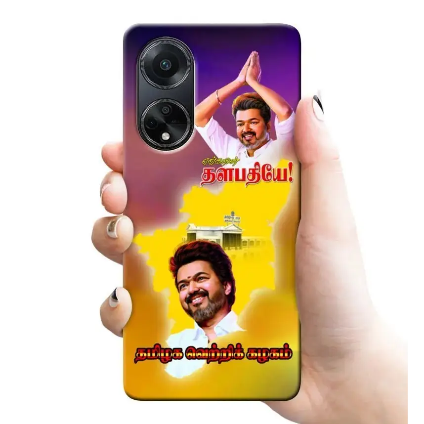 Thalapathy Vijay TVK mobile covers RJ 3011 PLASTIC case - Mobile covers - actor actress covermobile coverHard cases