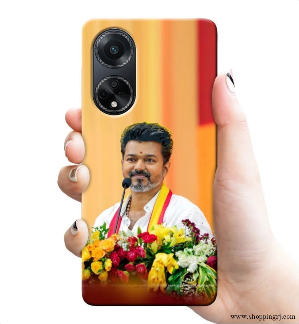 Thalapathy Vijay TVK mobile covers RJ 3052 PLASTIC case