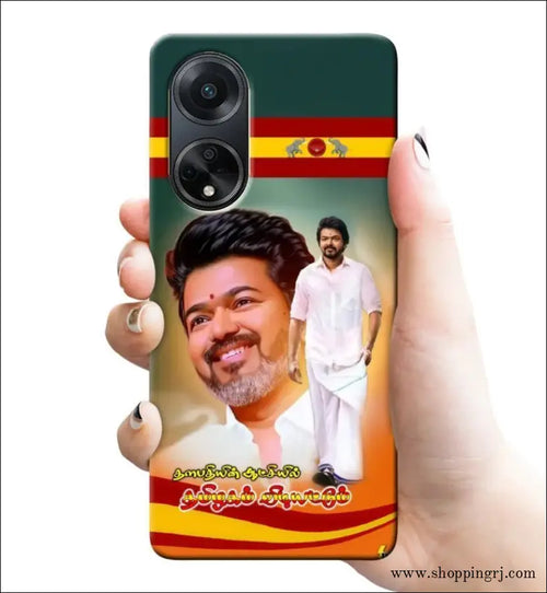 Thalapathy Vijay Tvk Mobile Covers Rj 3054 Plastic Case - Mobile