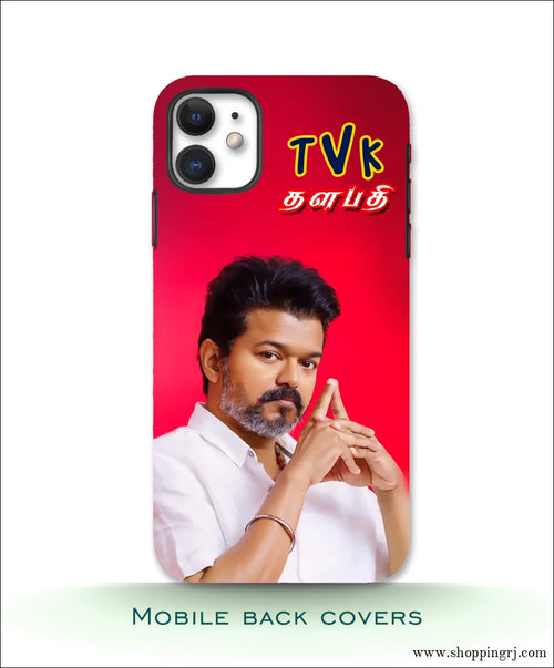 Thalapathy Vijay TVK mobile covers RJ 3486 PLASTIC case - Mobile covers