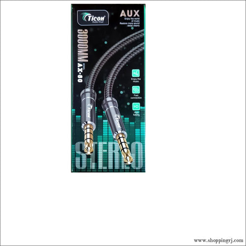 Ticon AX-80 3meter AUX Cable fast connecting - Cable