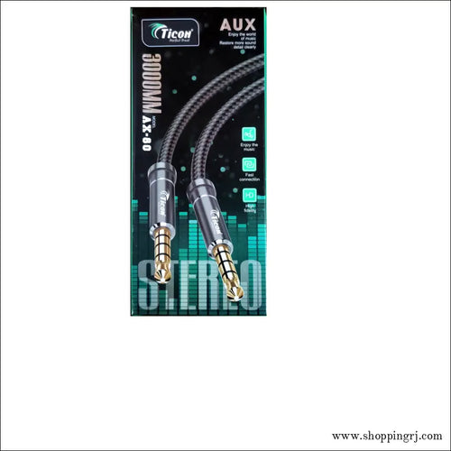 Ticon Ax-80 3meter Aux Cable Fast Connecting
