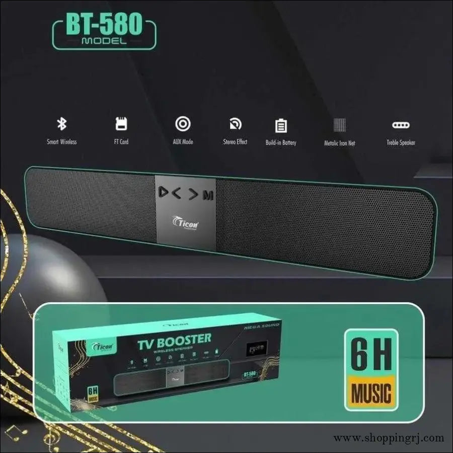Ticon Bluetooth Speaker BT-580 Clear Sound 6H Music