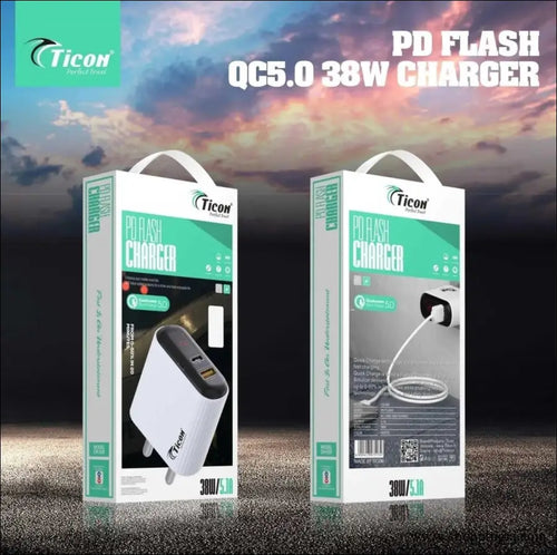 Ticon Qc 5.0 38w Pd Chargers - Charger