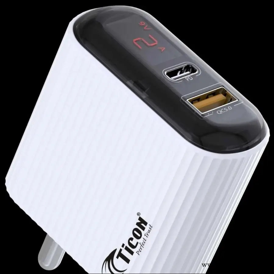 Ticon Qc 5.0 38w Pd Chargers - Charger