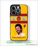 TVK Vijay mobile covers glossy finish RJ2984