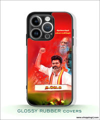 TVK Vijay mobile covers glossy Rubber case RJ3087 - Mobile covers