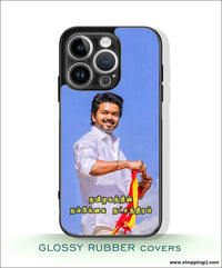 TVK Vijay mobile covers glossy Rubber RJ3516 - Mobile covers