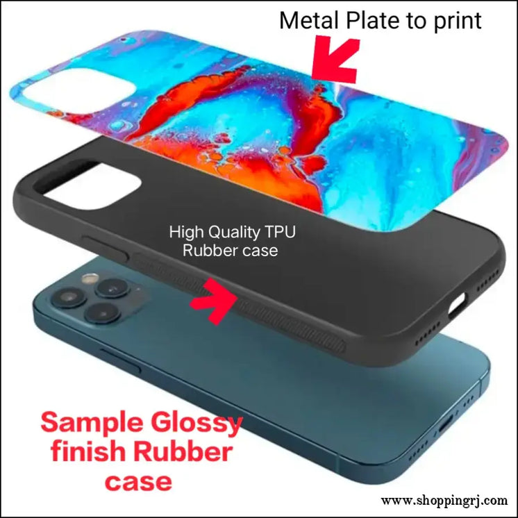 TVK Vijay mobile covers glossy Rubber RJ3523