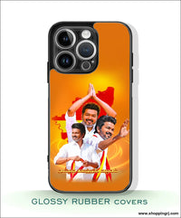 TVK Vijay mobile covers glossy Rubber RJ3524 - Mobile covers