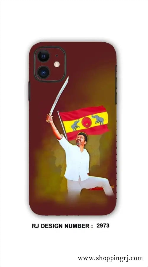 Tvk Vijay Mobile Skin Rj2973 - Mobile Skins