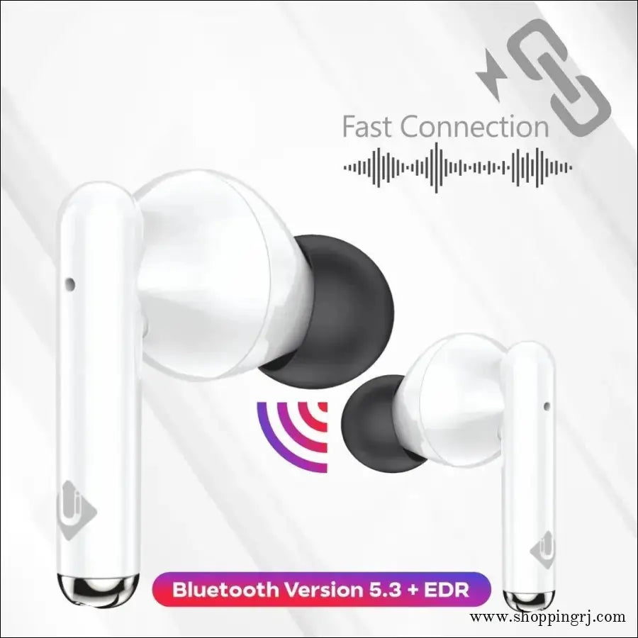 U&i Jump Series 20 Hours Battery Backup True Wireless Earbuds with Noise Reduction