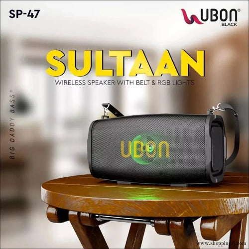 Ubon Sultaan SP - 47 Wireless Speaker - Bluetooth speaker - bluetooth speakerRJ mobiles and accessories ThoothukudiNew arrival
