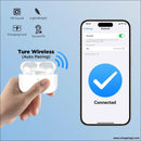 Unix Airbuds Z2 Bloom – ANC True Wireless Earbuds with 40Hr Playtime - White - Earbuds