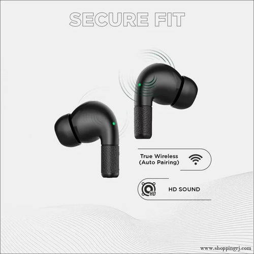 Unix Airbuds Z3 Brizo – 48Hr Playtime ENC High Bass BT 5.4 True Wireless Earbuds with Free Silicone Case - Earbuds