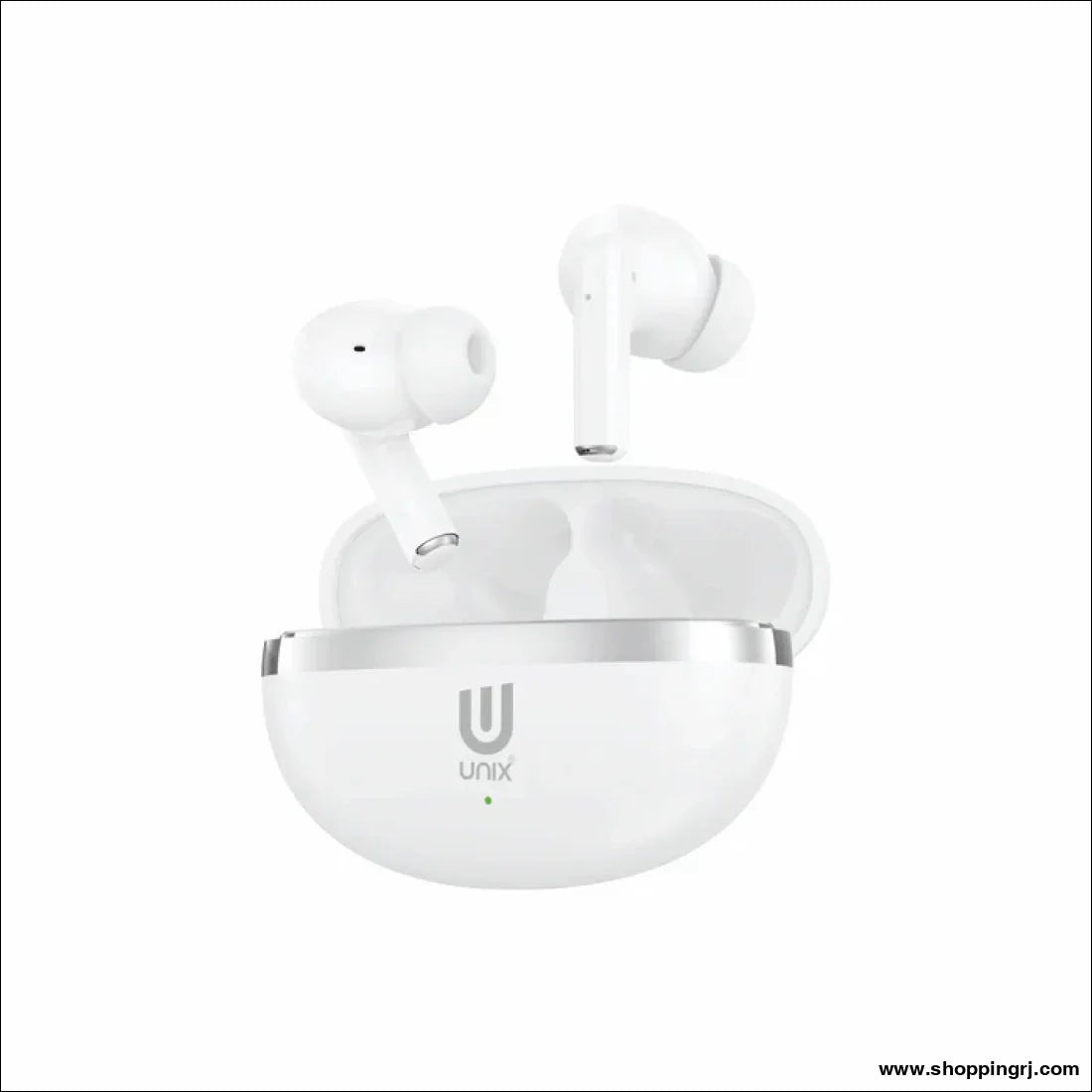 Unix Airbuds Z4 UNO – 40Hr Playtime High Bass BT 5.4 True Wireless Earbuds with 2 MOC IC Protection - Earbuds