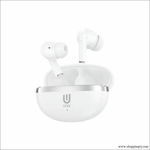 Unix Airbuds Z4 UNO – 40Hr Playtime High Bass BT 5.4 True Wireless Earbuds with 2 MOC IC Protection - Earbuds