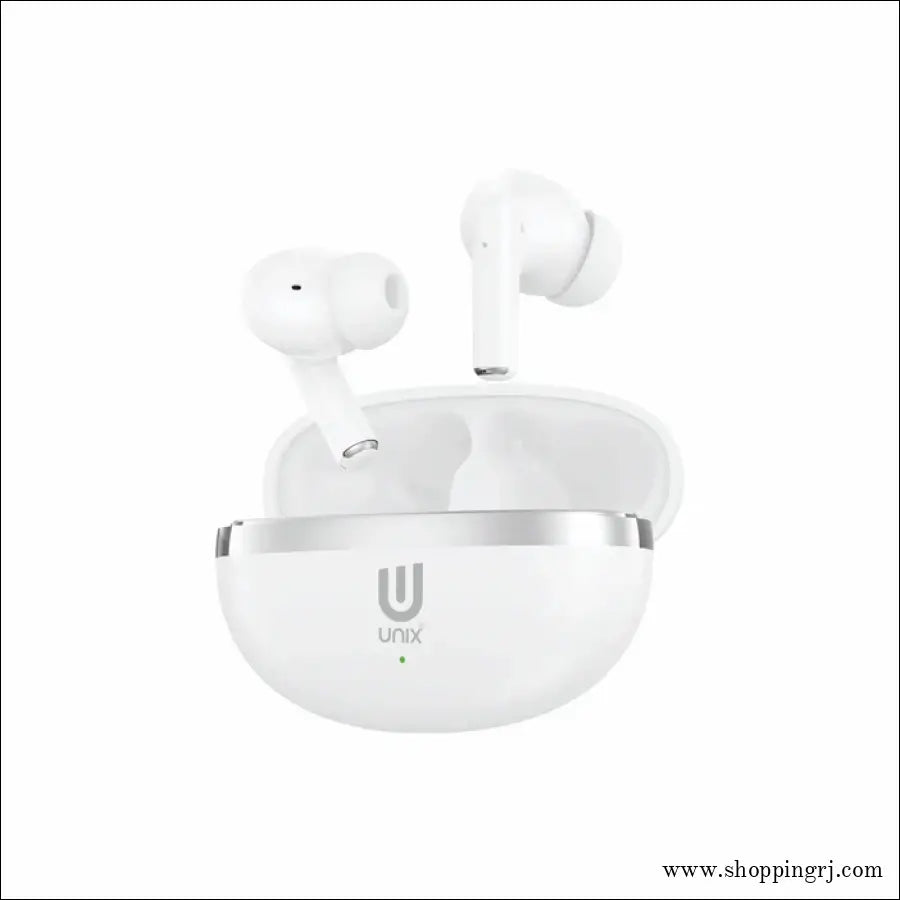 Unix Airbuds Z4 Uno – 40hr Playtime High Bass Bt 5.4 True Wireless Earbuds with 2 Moc Ic Protection
