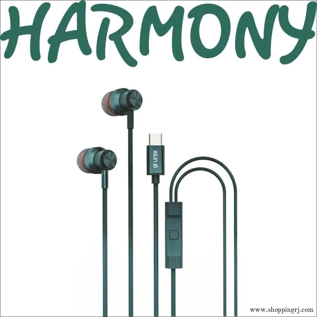 Unix Harmony Type - C Wired Earphone - Earphone - earphoneRJ mobiles and accessories ThoothukudiNew arrival