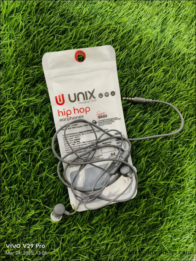UNIX Hip hop earphones Heavy Bass