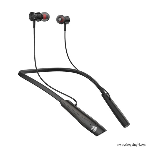Unix UX-HP50 Universe Wireless Neckband | Up to 32-Hour Talk Time - Black - neckband