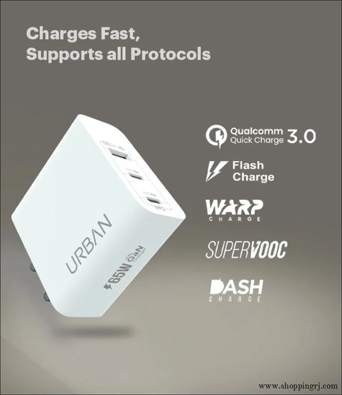 URBAN Sprint 65 Fast Charger With GaN Tech - charger