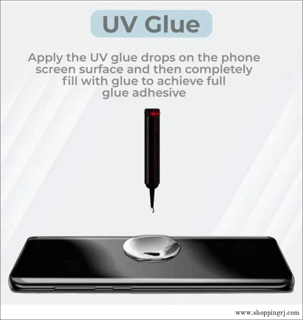 VIVO Curved type UV Tempered Glass - UV tempered glass - Curved glassUV tempered glassFull glass