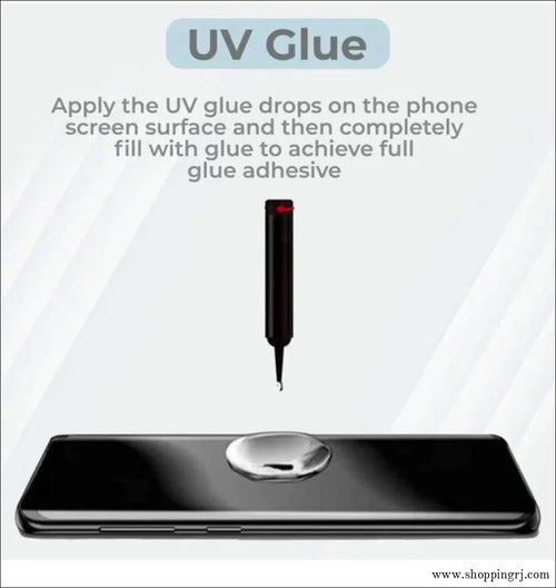 VIVO Curved type UV Tempered Glass - UV tempered glass - Curved glassUV tempered glassFull glass