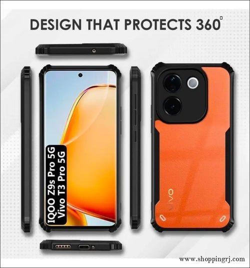Vivo T3 Pro Mobile Cover - Ipacky Transperant Case ?99