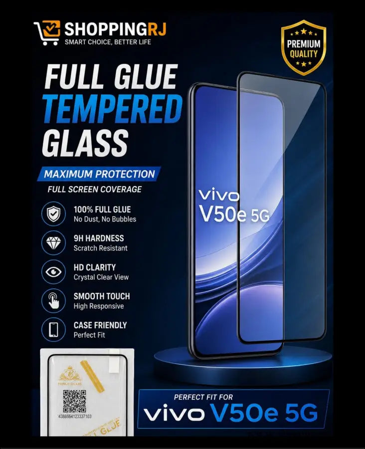 Premium Full Glue Tempered Glass