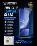 Vivo V50e 5G FULL GLUE TEMPERED GLASS